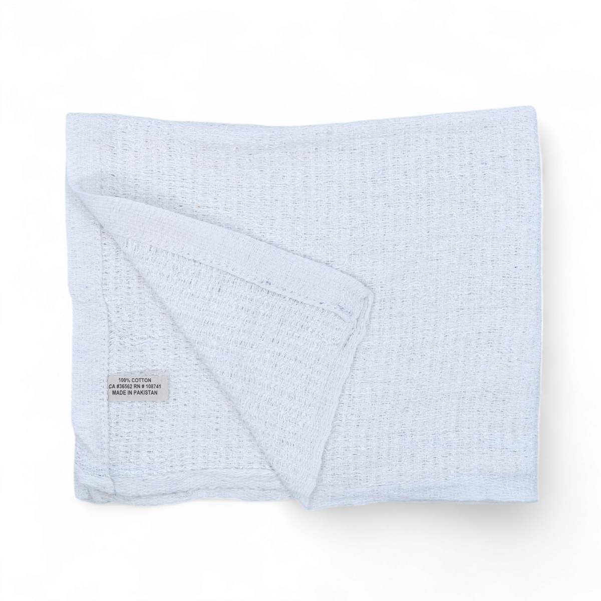 All Purpose Terry Towel - White 15"x18" — image 2