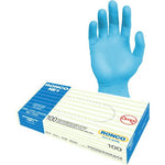 Ronco NE1™ Nitrile Examination Gloves - Sky Blue 3mil PF 100/BX