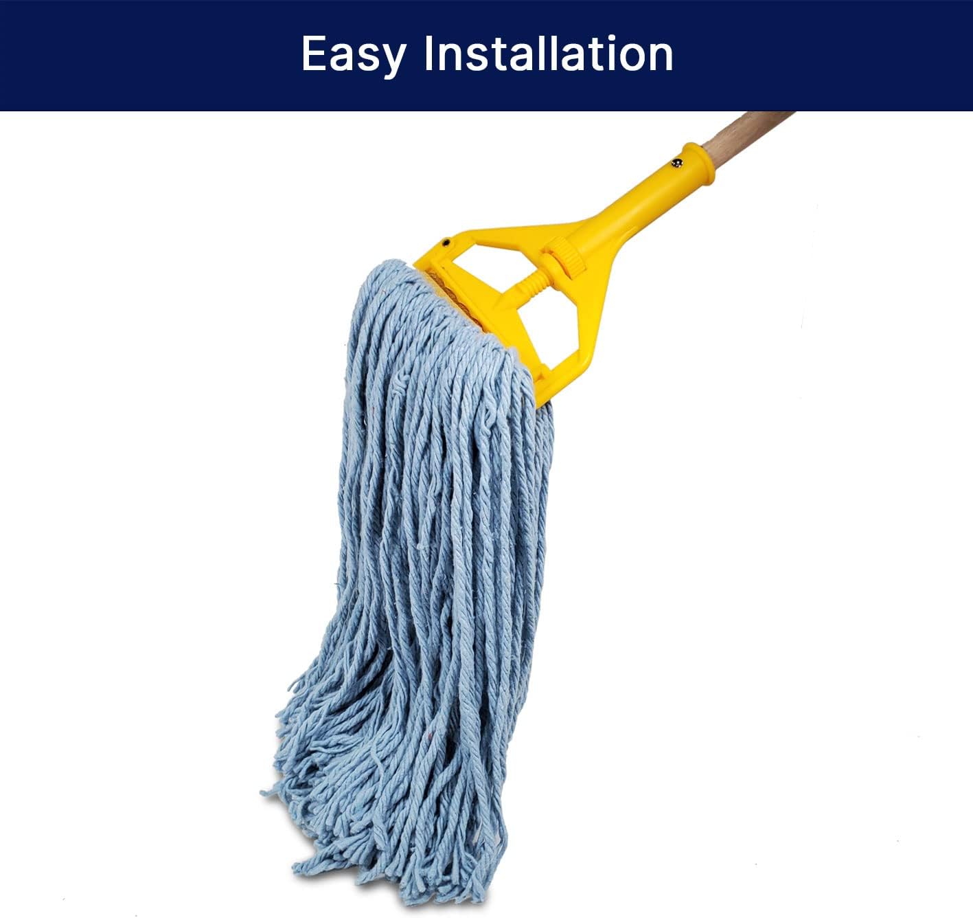 16oz Blue Synthetic Cut-End Mop Head — image 7