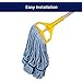 16oz Blue Synthetic Loop-End Mop Head — image 7