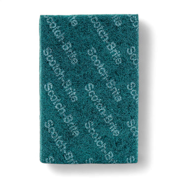 Scotch-Brite™ Medium Duty Scouring Pad - Dark Green 6"x9" 10/PK