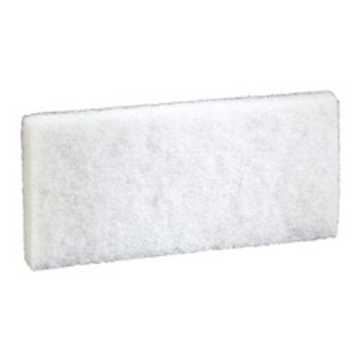 3M™ Doodlebug™ Cleaning Pad - White 4.6"x10"