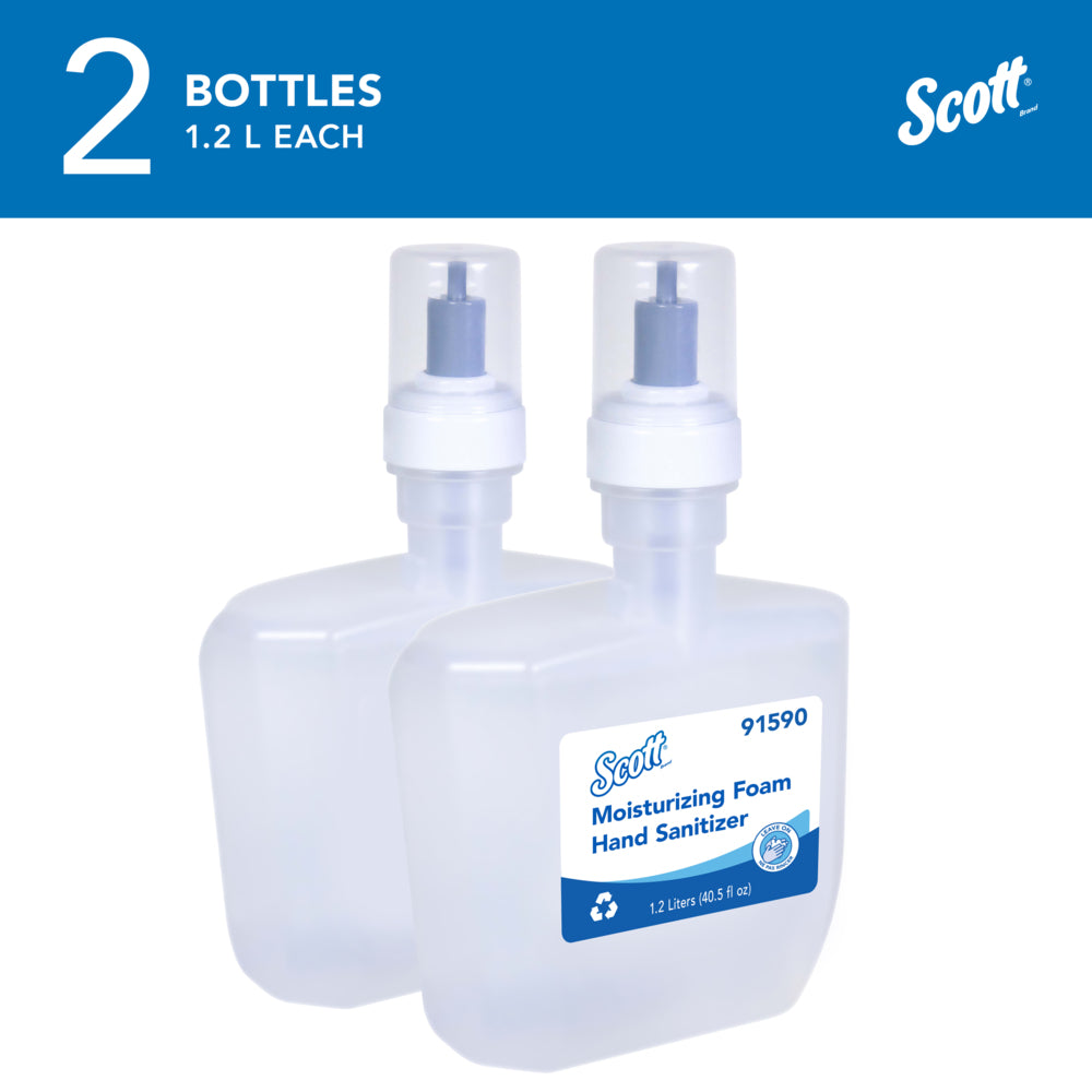 Scott® Pro Moisturizing Foam Hand Sanitizer - 2x1.2L — image 3