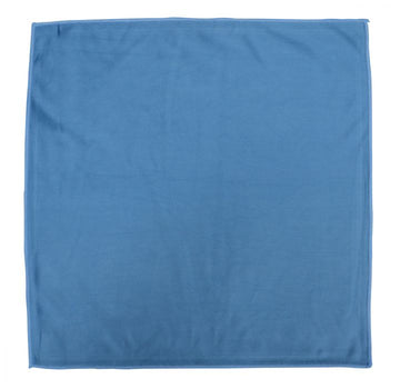 Microfibre Glass Cleaning Cloth - Blue 16"x16"