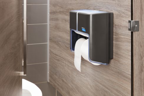 Cascades Pro Tandem® High Capacity Bath Tissue Dispenser - 4-Roll — image 4