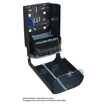 Cascades PRO Tandem® Mechanical No-touch Roll Towel Dispenser - Dark Grey