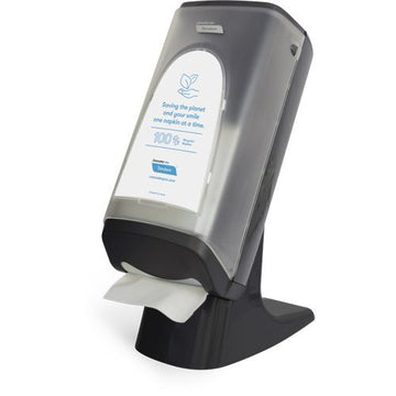 Cascades PRO Tandem® Stand/Wall Interfold Napkin Dispenser - Grey