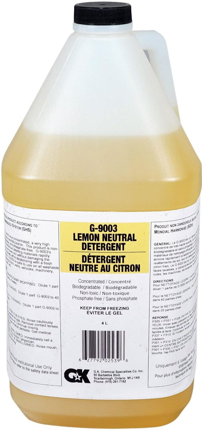 Lemon Neutral Detergent