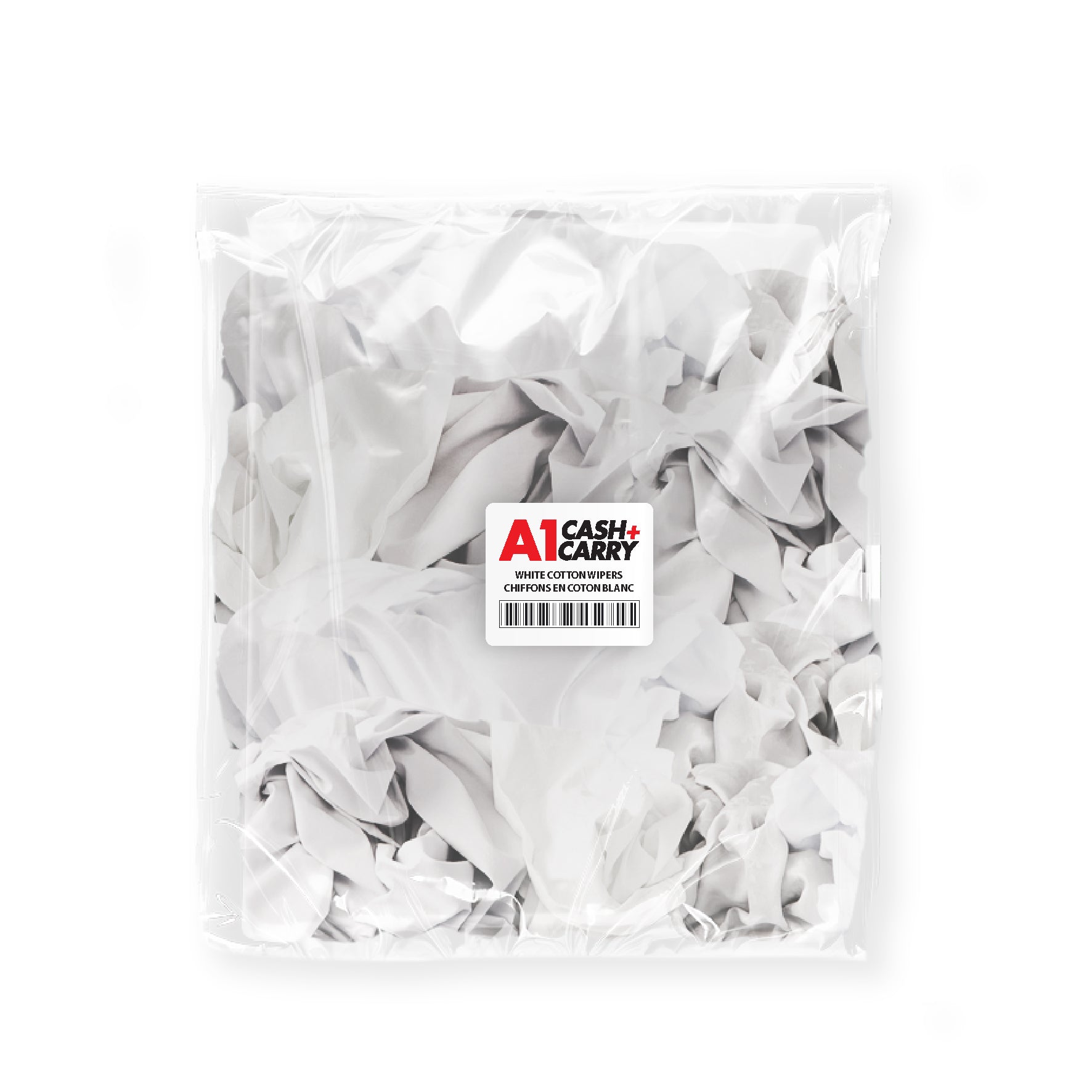 Wiping Rags - White - WipeW — image 1