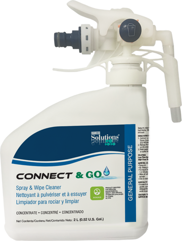Enviro-Solutions® Connect & Go Spray & Wipe Cleaner - 2x2L