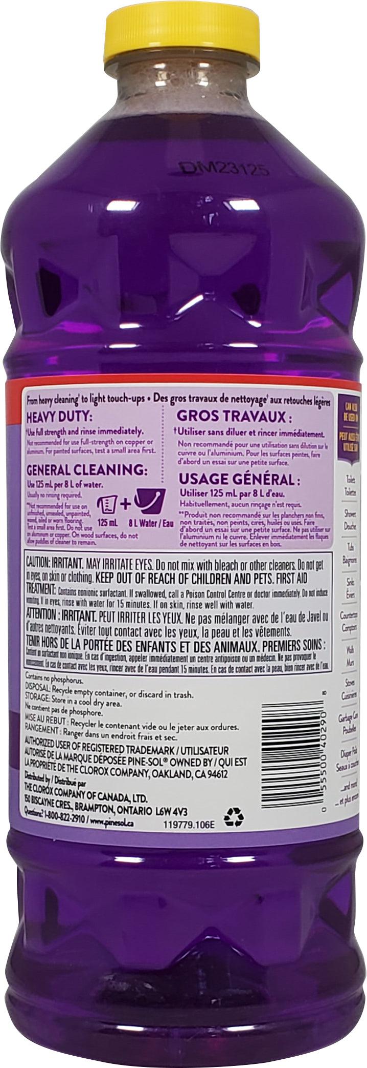 XC - Pine Sol - Multi Surface Cleaner - Lavender — image 2