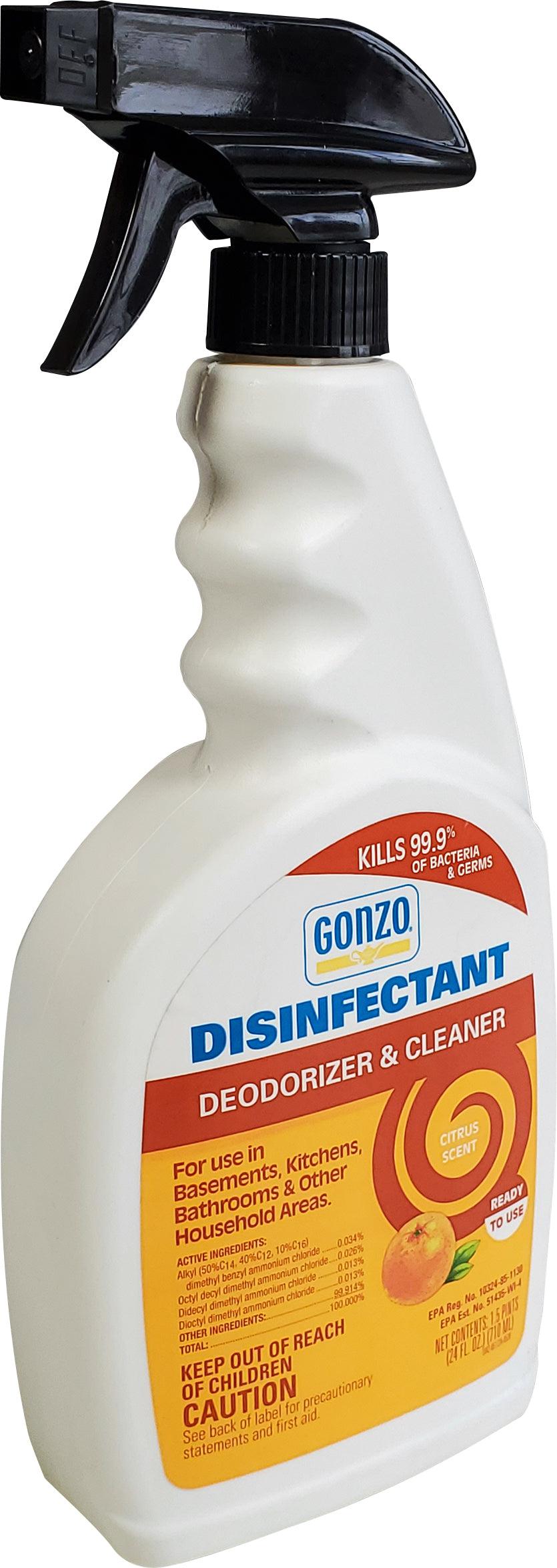 Gonzo Disinfectant Deodorizer & Cleaner