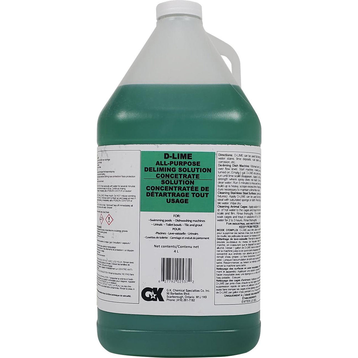 All Purpose Deliming Solution Concentrate