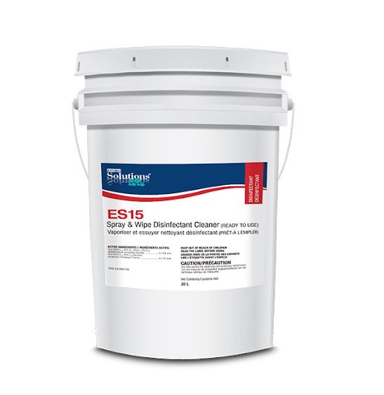 Enviro-Solutions® ES15 Spray & Wipe Disinfectant Cleaner - 18.9L