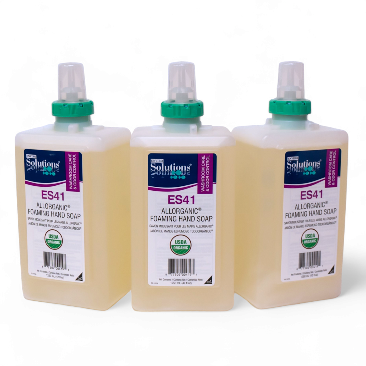 Enviro-Solutions® ES41 AllOrganic Foaming Hand Soap - Manual 3x1.25L — image 3