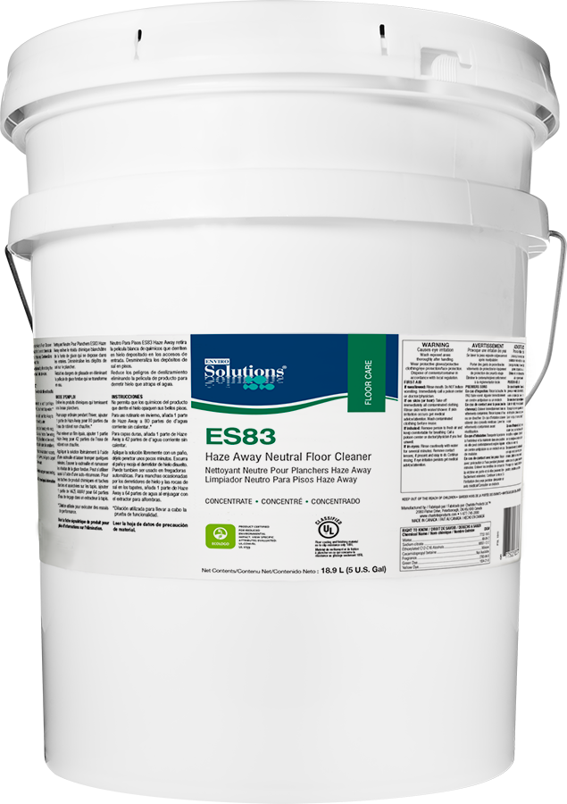 Enviro-Solutions® ES83 Haze Away Neutral Floor Cleaner - 18.9L