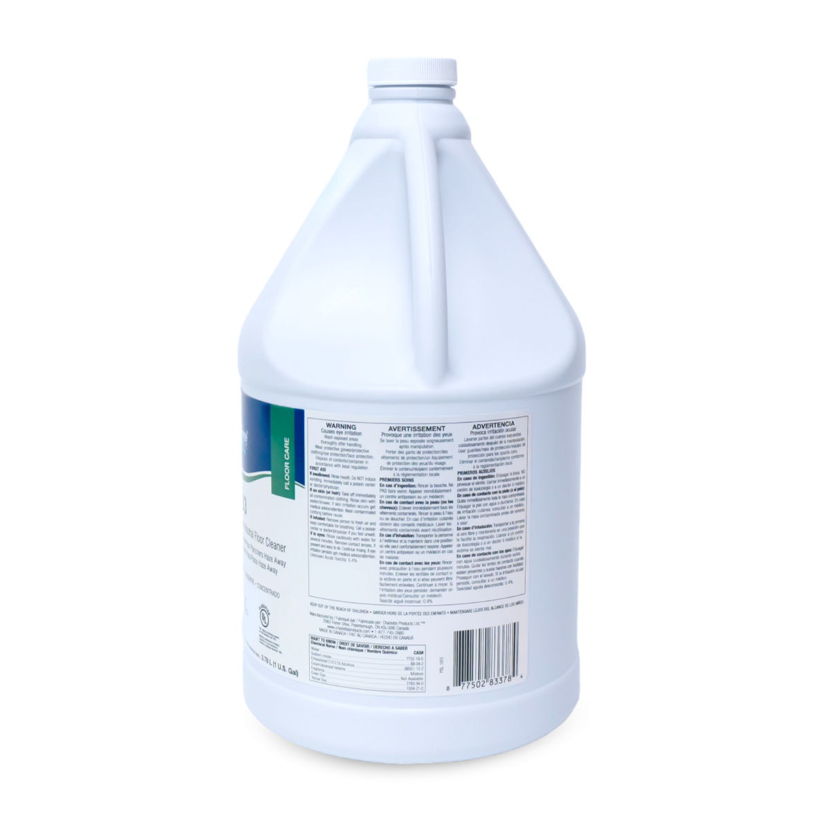 Enviro-Solutions® ES83 Haze Away Neutral Floor Cleaner - 3.78L — image 2