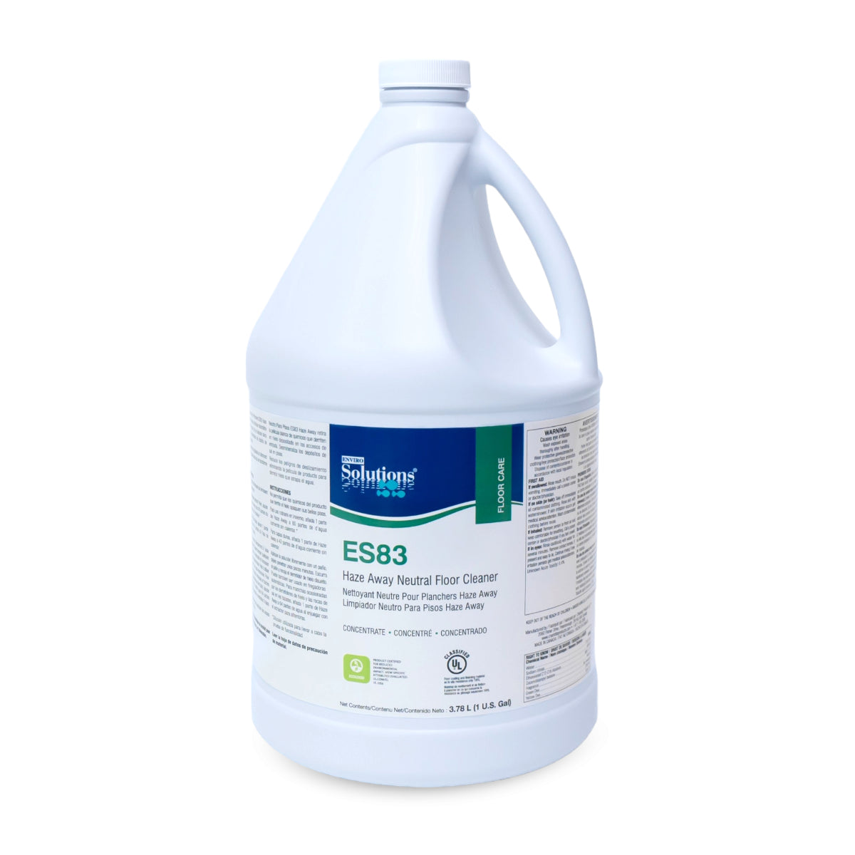 Enviro-Solutions® ES83 Haze Away Neutral Floor Cleaner - 3.78L — image 1