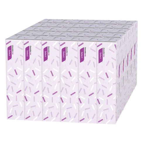 Cascades PRO Select® Flat-Box Facial Tissue - White 2-Ply 30x100 Sheets — image 2