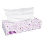 Cascades PRO Select® Flat-Box Facial Tissue - White 2-Ply 30x100 Sheets