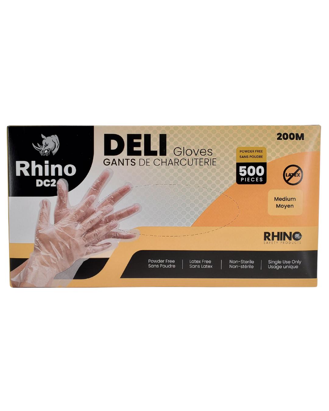 Clear Deli Gloves - Medium - 200M — image 9