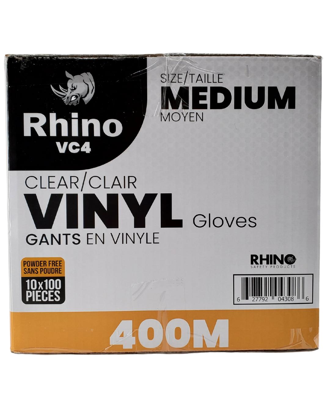 Clear Vinyl Gloves - Medium - 400M — image 5
