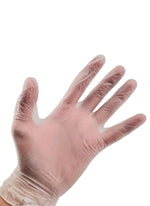 Clear Vinyl Gloves - Medium - 400M