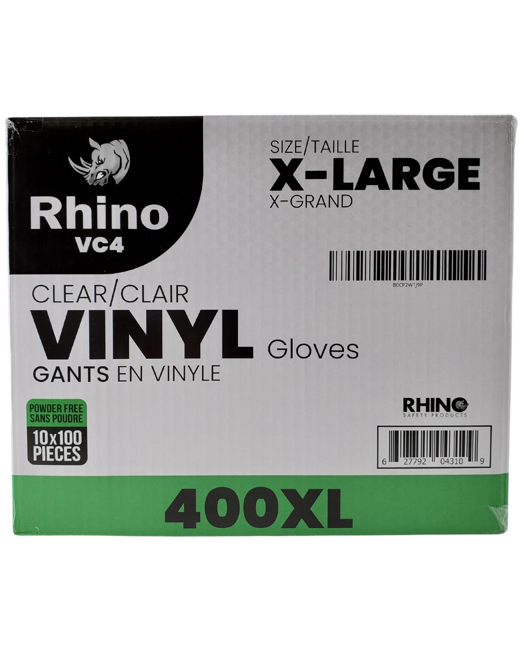 Clear Vinyl Gloves - Extra Large - 400XL — image 8