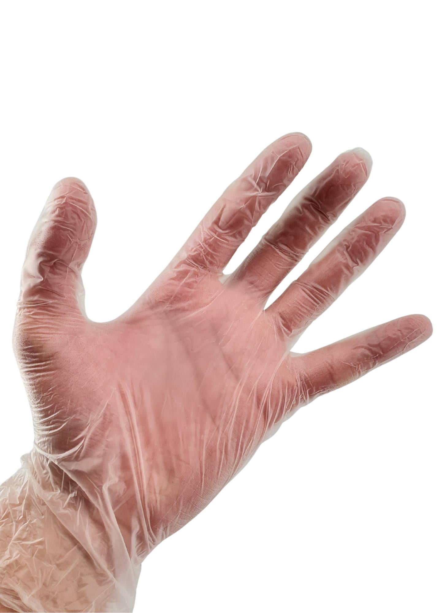 Clear Vinyl Gloves - Extra Large - 400XL — image 3