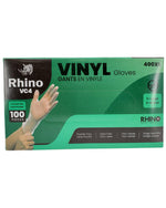 Clear Vinyl Gloves - Extra Large - 400XL