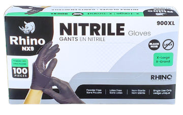 Black Nitrile Gloves - Pf - Extra Large - 900XL