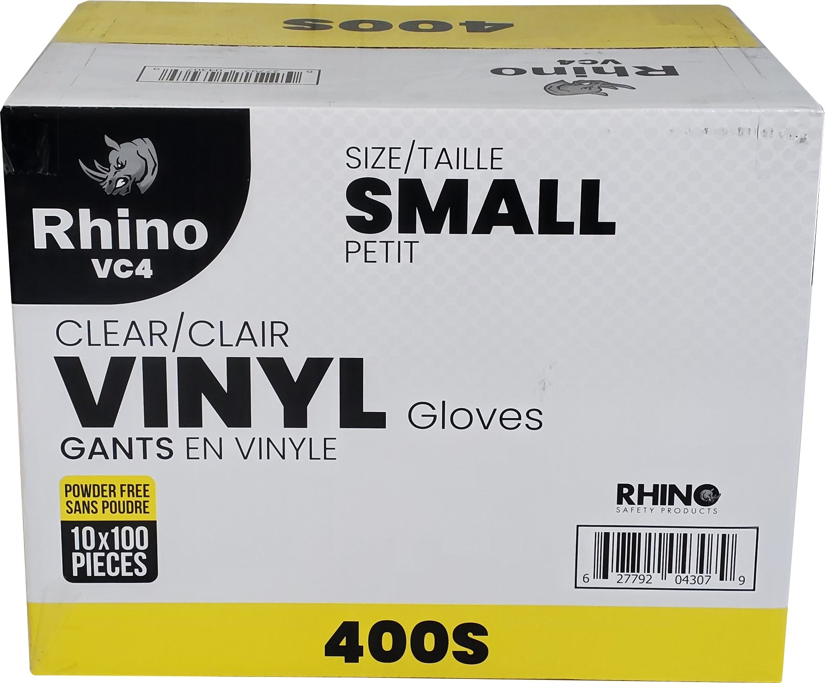 Clear Vinyl Gloves - Small - 400S — image 9