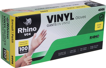 Clear Vinyl Gloves - Small - 400S