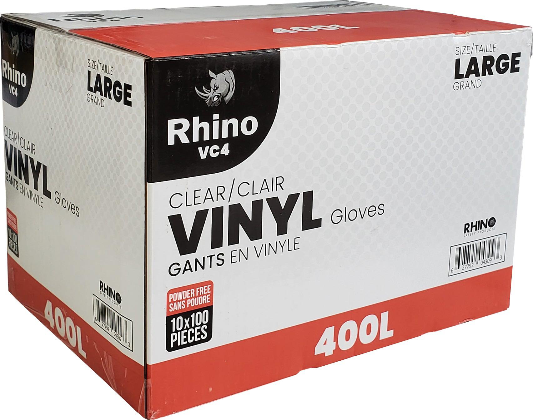 Clear Vinyl Gloves - Large - 400L — image 10
