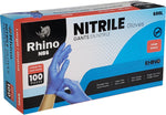 Blue Nitrile Gloves - Large - 600L