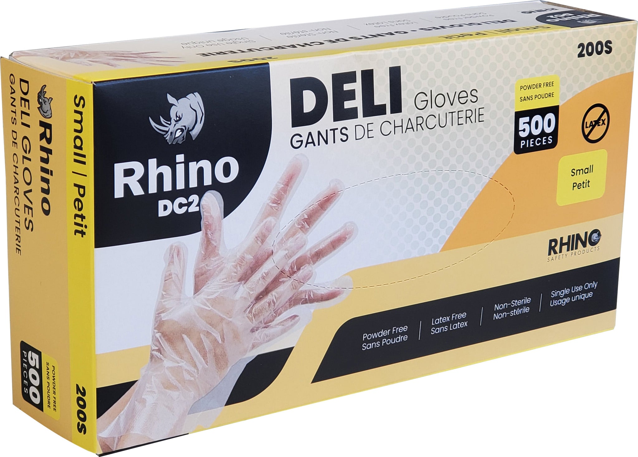 Clear Deli Gloves - Small - 200S — image 8