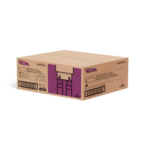 Cascades PRO Select® Multifold Paper Towel - Natural 1-Ply 16x250 Sheets — image 3