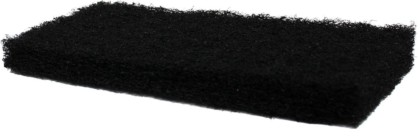 CLR - Spartano - Scouring Pad - Black - 10pk - SG-210 (Case 24x10pk) — image 1