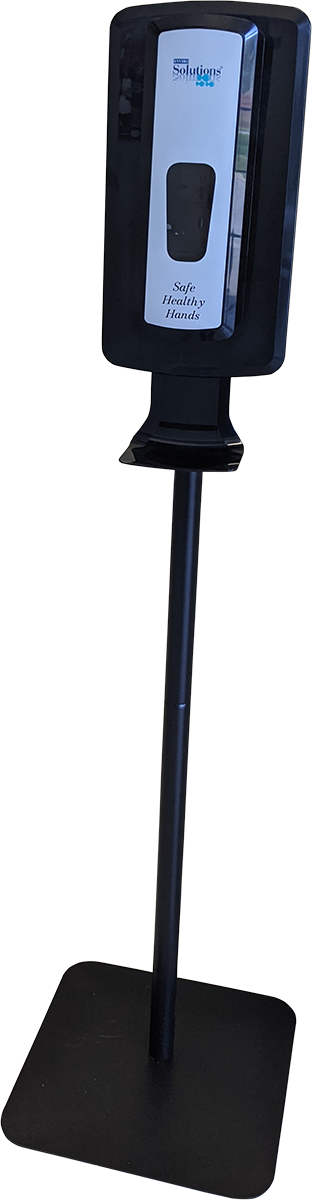 Enviro-Solutions® Hand Care Dispenser Floor Stand - Black (38"x16"x4.5")