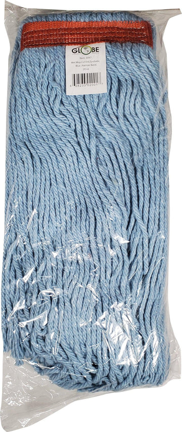 20oz Blue Synthetic Cut-End Mop Head - 3097