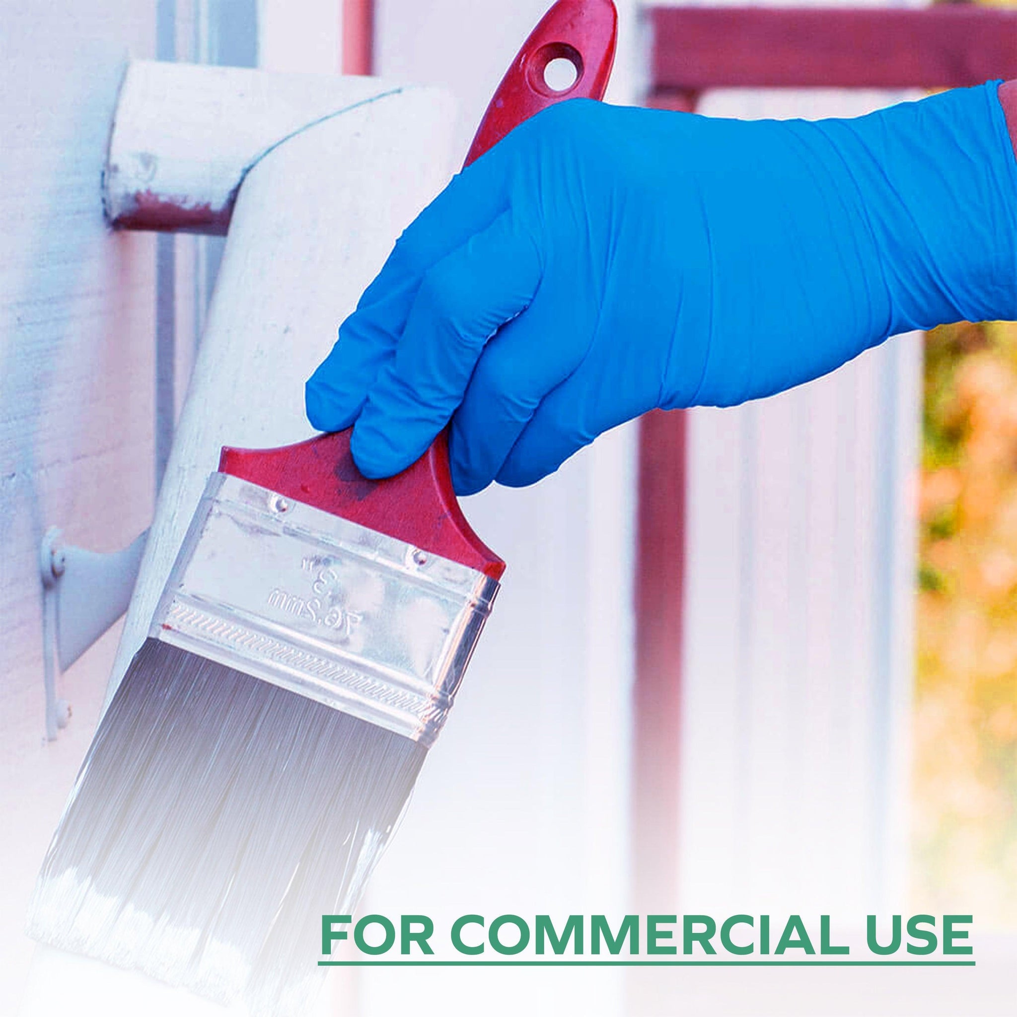 Blue Nitrile Gloves - Small - 600S — image 4