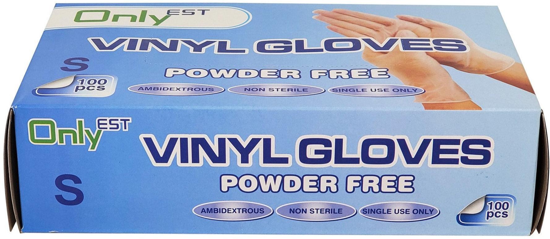 Nitrile Gloves Exam - Black - Small — image 1