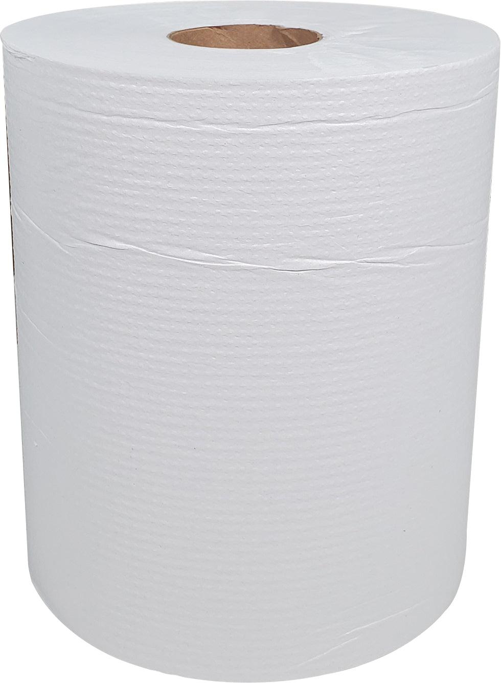 White Paper Roll Towel - 600' - HWT600W