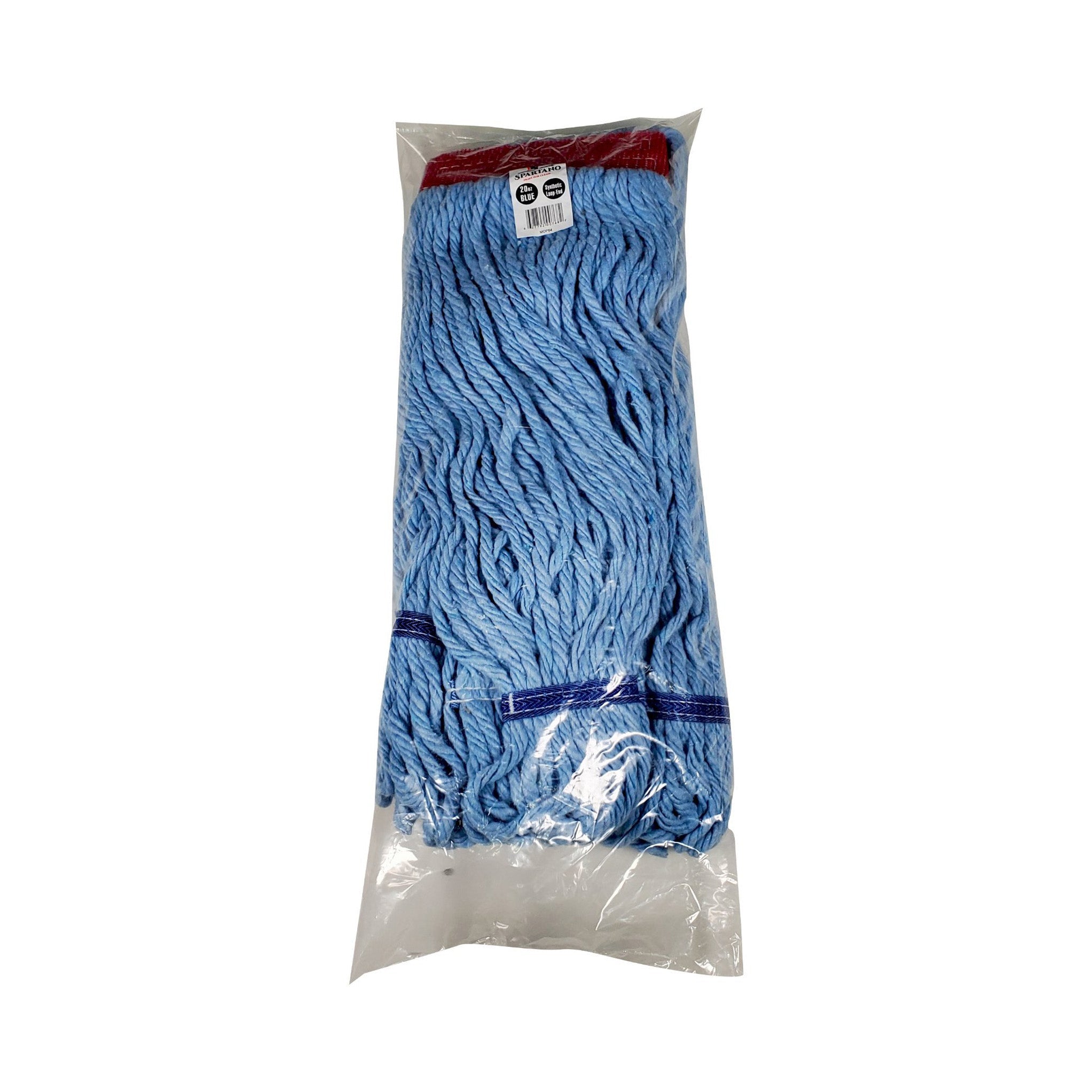 20oz Blue Synthetic Loop-End Mop Head - 3091 — image 3