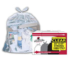 Garbage Bags - Strong - Clear - 35
