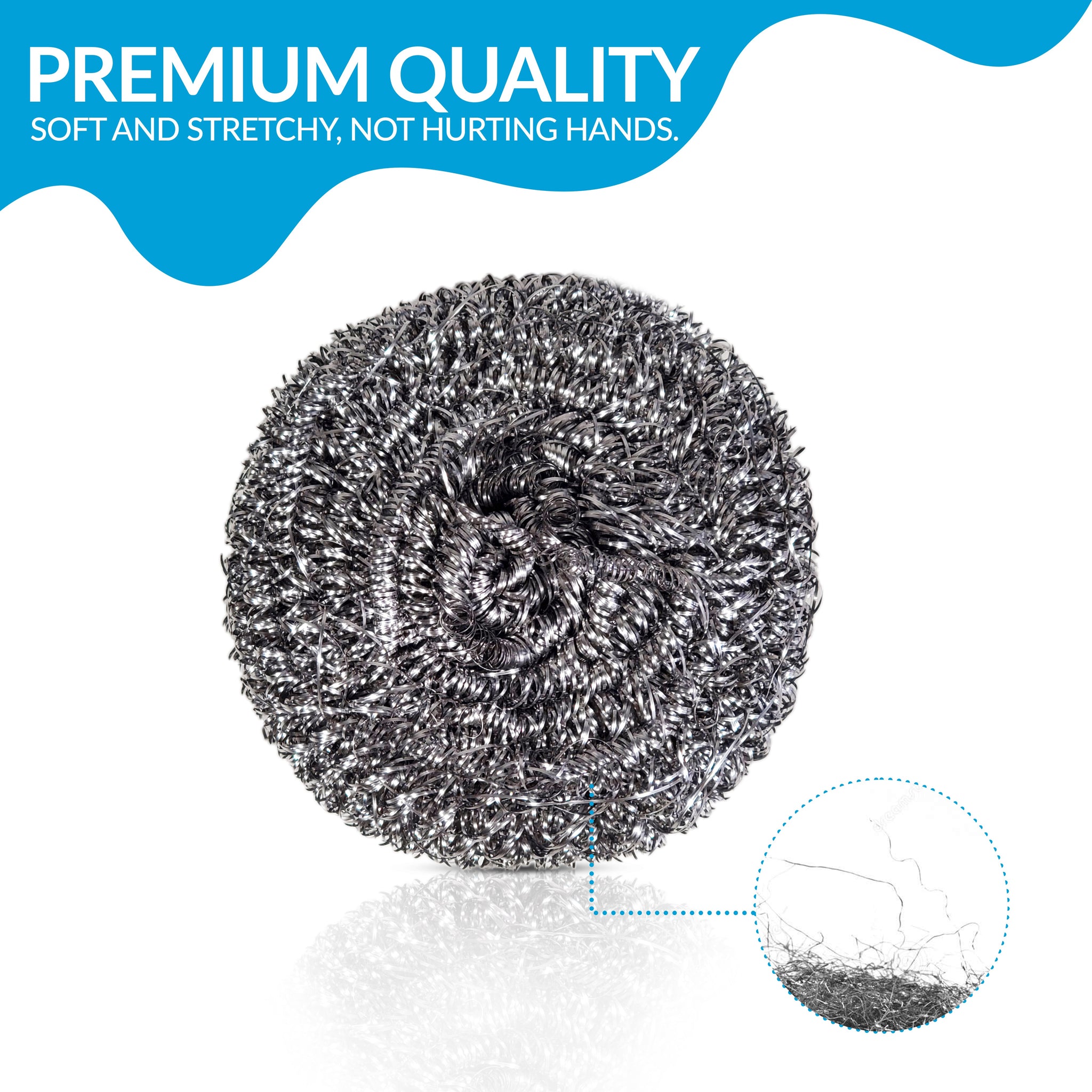 50g Steel Wool Scrubber — image 4