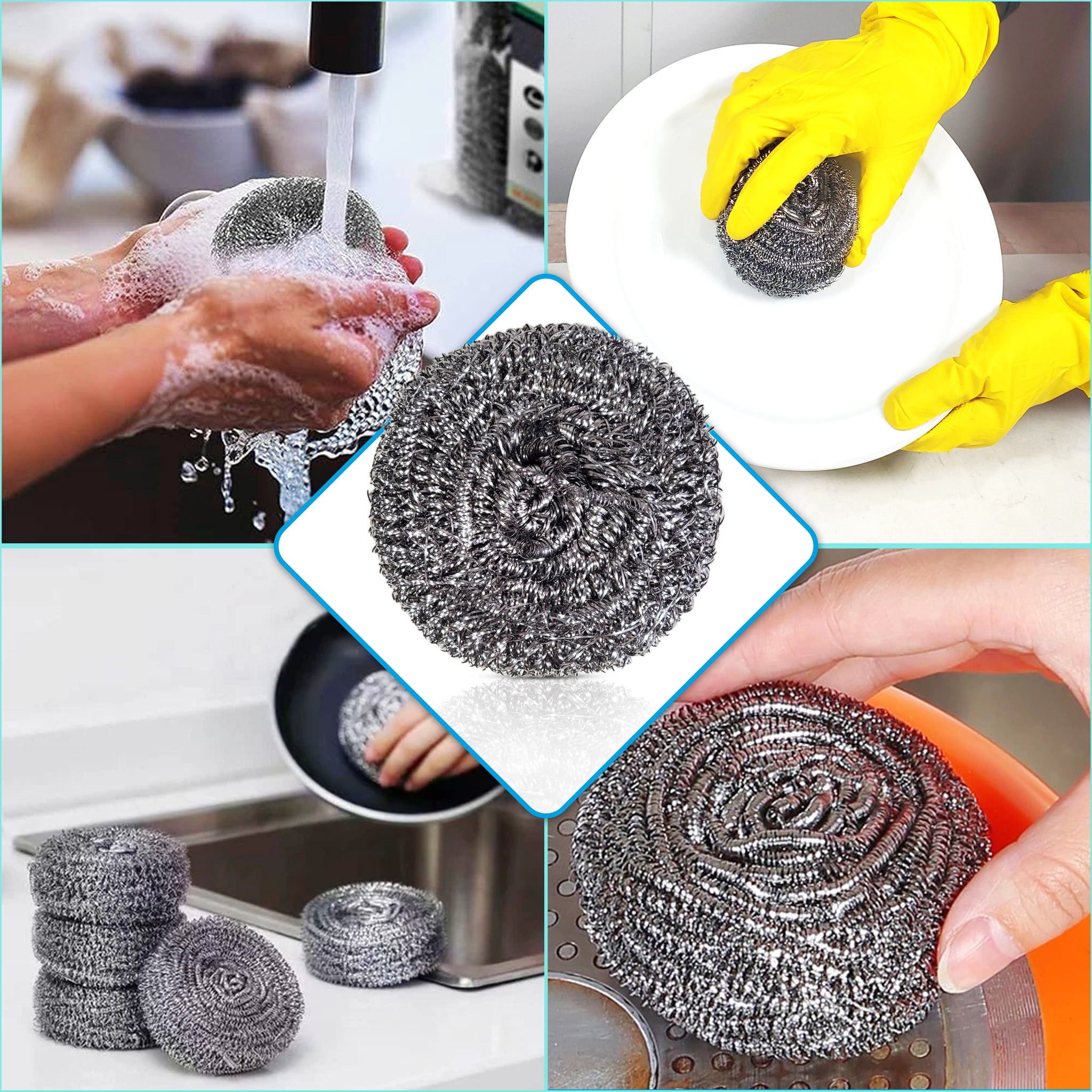 50g Steel Wool Scrubber — image 7