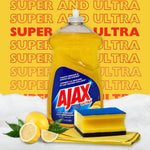 Ajax Ultra - Dishwash Liquid - Lemon