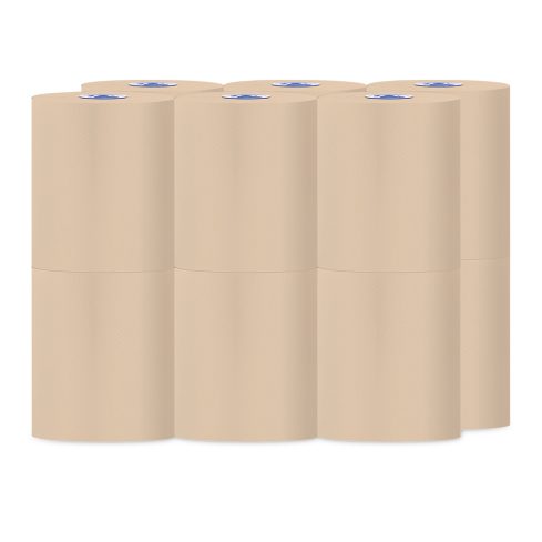 Cascades PRO Perform® Roll Towels for Tandem® - Natural 1-Ply 12x600' — image 3