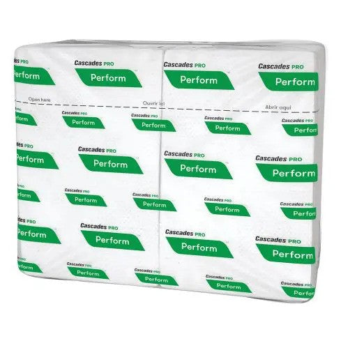 Cascades PRO Perform® Interfold Napkins for Tandem - White 1-Ply 16x376 Sheets — image 1